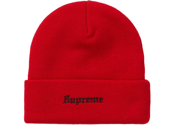 Supreme x Martin Wong 8-Ball Beanie Red FW19 DS